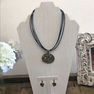 Beautiful Necklace and Earrings